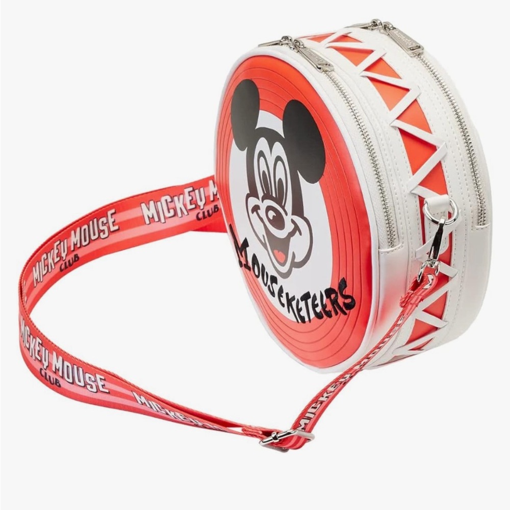 Mickey Mouse Club Loungefly round Crossbody NWT